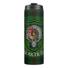 Termo Moncrieffe Scottish Clan Tartan & Crest