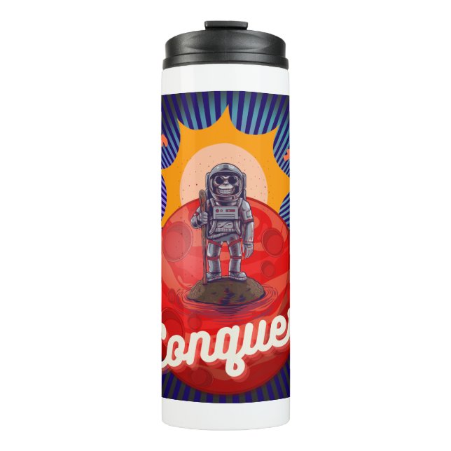 Termo mono conquista el planeta rojo (Anverso)