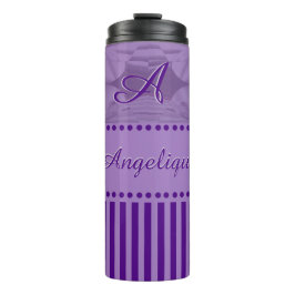 Termo Monograma combinado del diseño w de los sueños