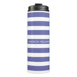 Termo Monograma de guión de nombre personalizado