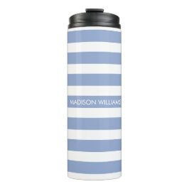 Termo Monograma de guión de nombre personalizado