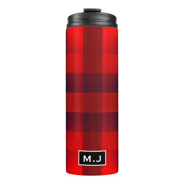 Termo Monograma de relleno de búfalo rojo de Bokeo (Anverso)