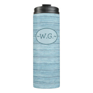 Termo Monograma Termal TumbDriftwood Beach design.Slate