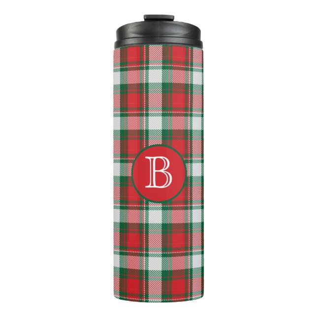 Termo Monograma verde rojo (Anverso)