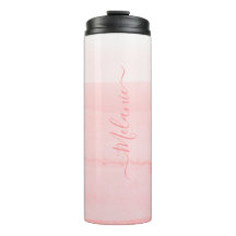 Monogramación de personalizado negro rosa