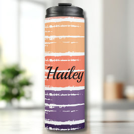 Termo Monogramado púrpura