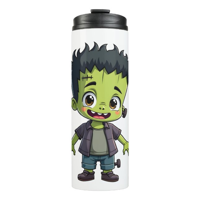 Termo Monstruo de Frankenstein - Camiseta de dibujos ani (Anverso)