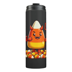 Termo Monstruo de maíz dulce de Halloween