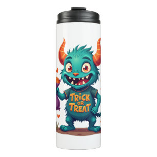 Termo Monstruo de truco o truco de canguro - Camiseta de