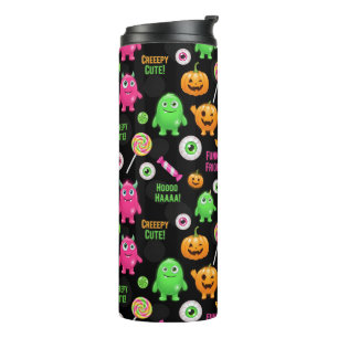 Termo Monstruos "trillados" y diversión de Halloween sin
