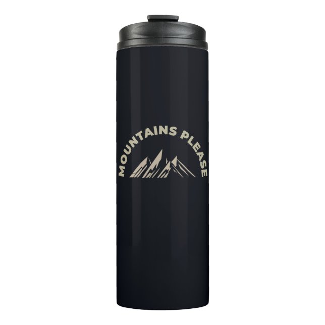 Termo Montañas, por favor (Anverso)