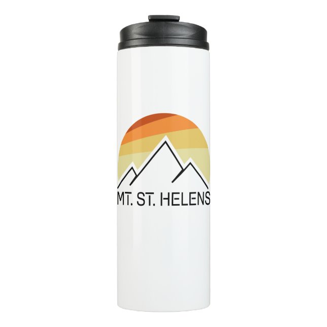 Termo Monte St. Helens Washington Retro (Anverso)