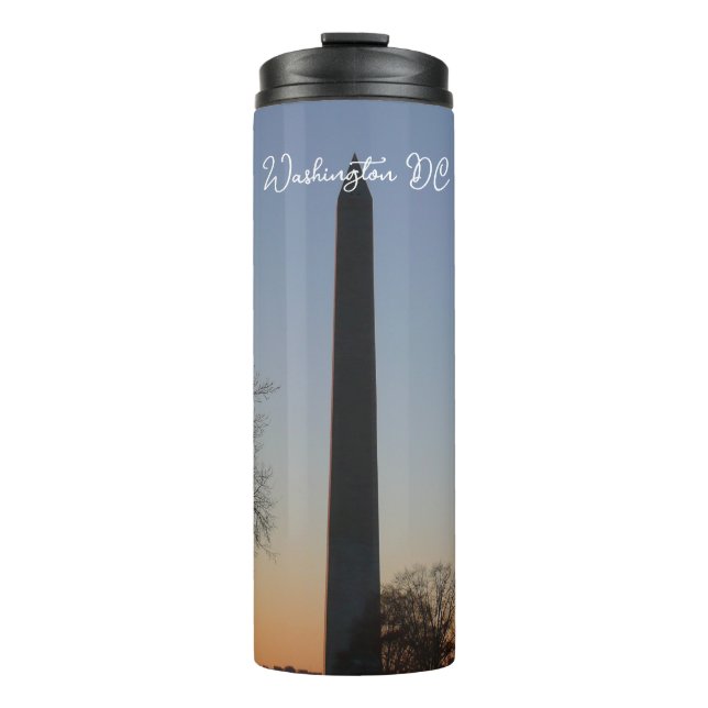 Termo Monumento a Washington al atardecer en DC (Anverso)