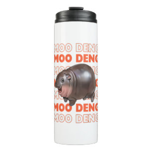 Termo Moo deng Baby Hippo Mood retro vintage T-Shirt