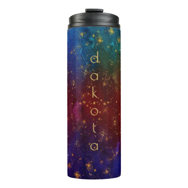Termo Moody Ombre | Personalizado de Grunge Stardust psi (Anverso)