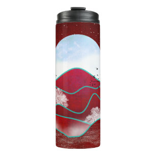 Termo Moonrise Roja