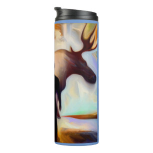 Termo Moose de los animales espirituales 3