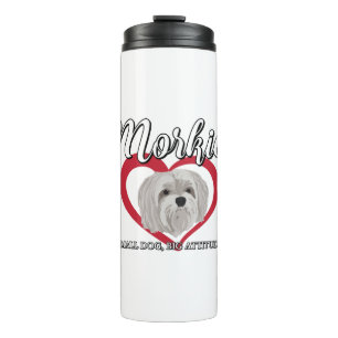 Termo Morkie - Perro Pequeño Gran Actitud 3