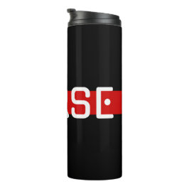 Termo MORSE Code Red Line Design