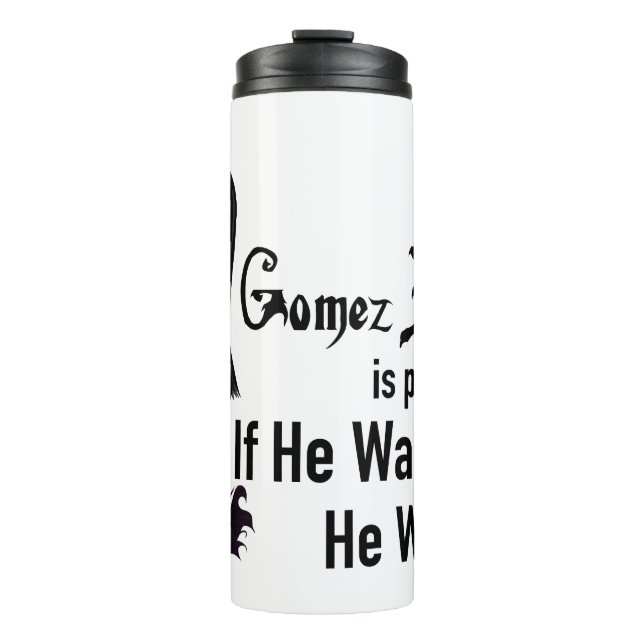 Termo Morticia Si Quería (Anverso)