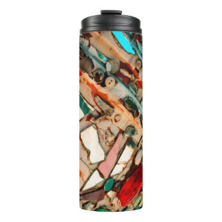 Termo Mosaico colorido