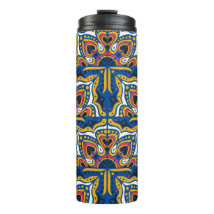 Termo Mosaico Indio Talavera: Cerámica sin Marea.