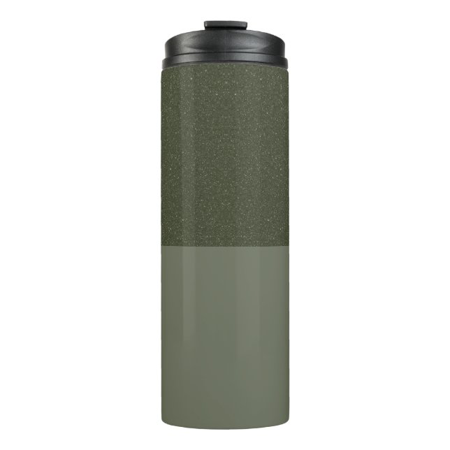 Termo Moss Green Textured Split Tumbler - Personalizable (Anverso)