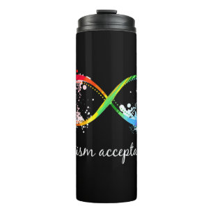 Termo Mostrar apoyo al autismo y su aceptación con