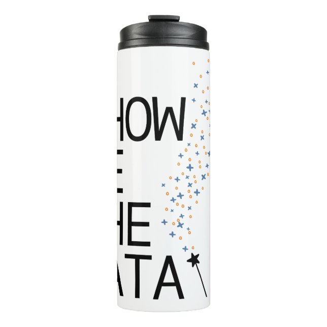 Termo Mostrar la magia de datos (Anverso)