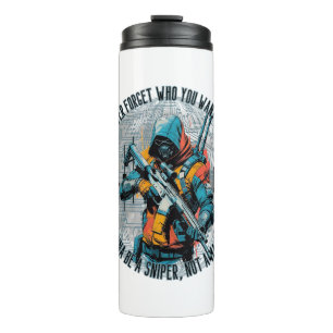Termo Motivación Comercial   Francotirador Cyberpunk   F