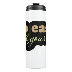 Termo Motivación de la cita Viaje Mug -