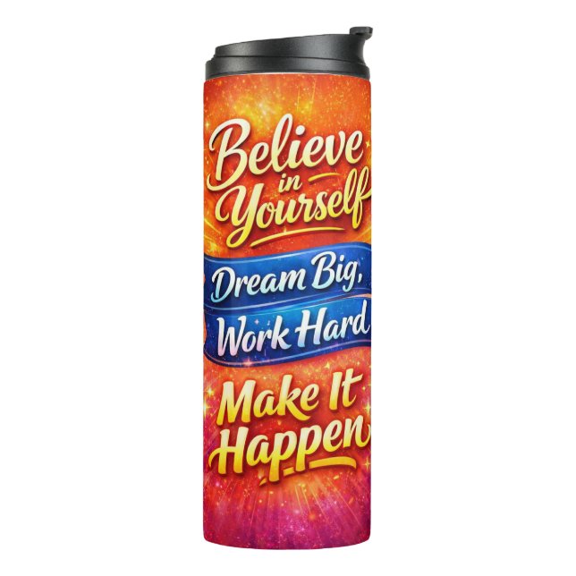 Termo Motivational Water Bottle with Positive Quotes (Rotado hacia la izquierda)