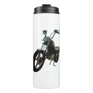 Termo Motocicleta clásica de época