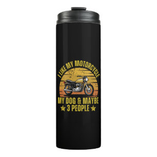 Termo Motocicleta de perro