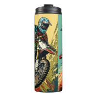 Motocross de texto y nombre personalizado