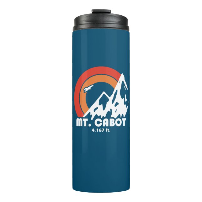 Termo Mount Cabot New Hampshire Sun Eagle (Anverso)
