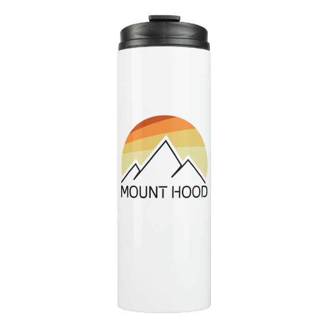 Termo Mount Hood Oregon Retro (Anverso)