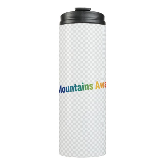 Termo Mountains Await – Adventure & Nature Tee (Anverso)