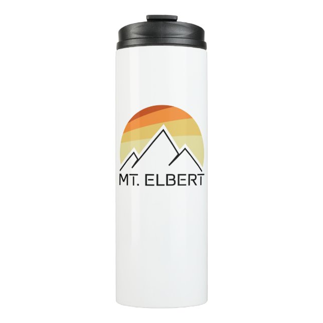 Termo Mt. Elbert Colorado Retro (Anverso)