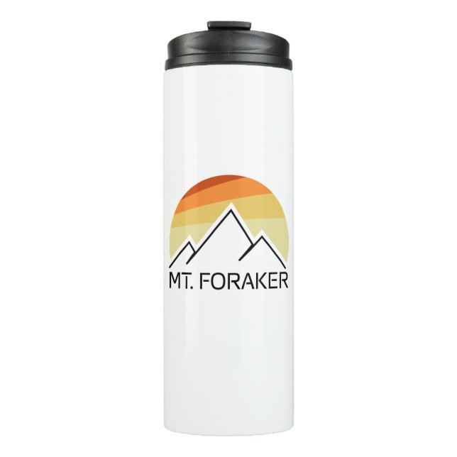 Termo Mt. Foraker Alaska Retro (Anverso)