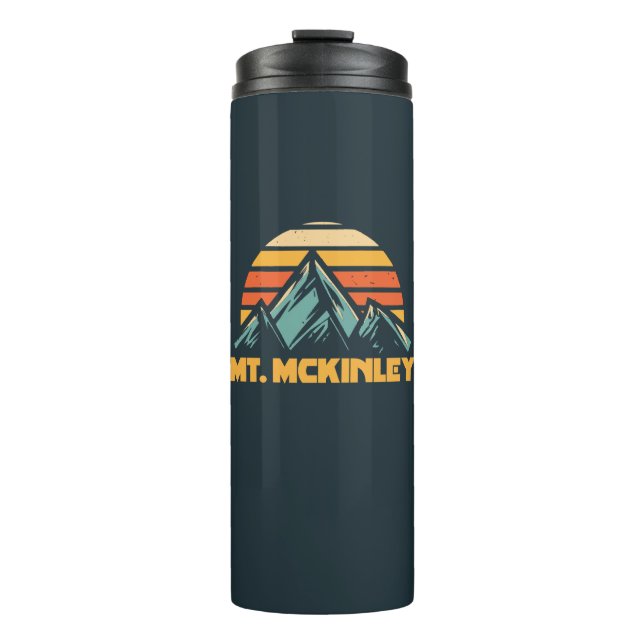 Termo Mt. McKinley Alaska Retro Turquoise (Anverso)