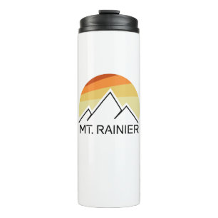 Termo Mt. Rainier Washington Retro