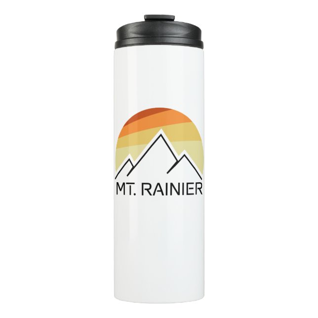 Termo Mt. Rainier Washington Retro (Anverso)