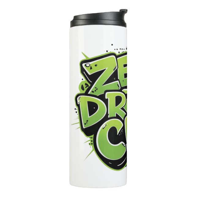 Termo Mug con el gracioso Graffiti estilo Graffiti Cero  (Rotado hacia la izquierda)