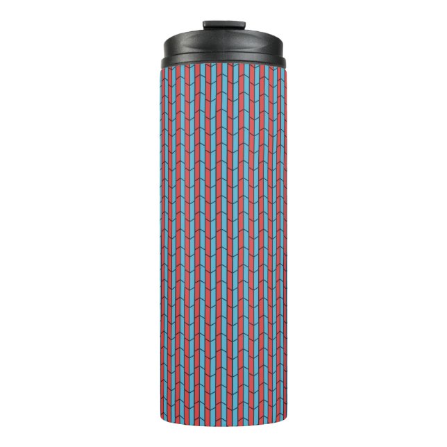 Termo Mug. de mosaico geométrico (Anverso)