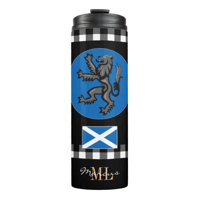 Termo Mug Patriótico Escocia, Rampant, Bandera Escocesa (Anverso)