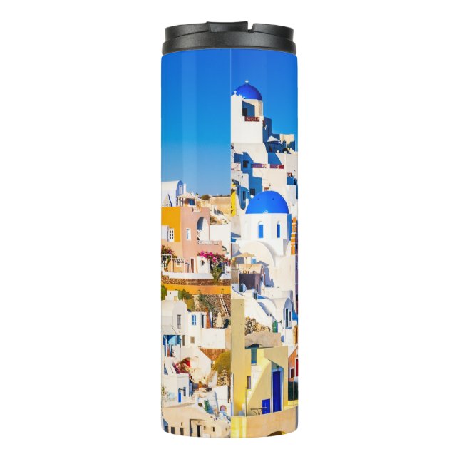 Termo Mug Santorini Grecia (Reverso)