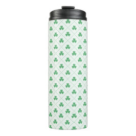 Termo Mug térmica de hojas de trébol para bebidas calien