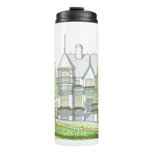 Termo Mug térmico del hogar victoriano (Anverso)