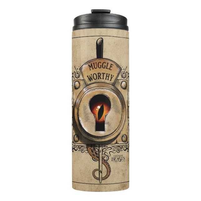 Termo MUGGLE WORTHY™ Lock (Anverso)